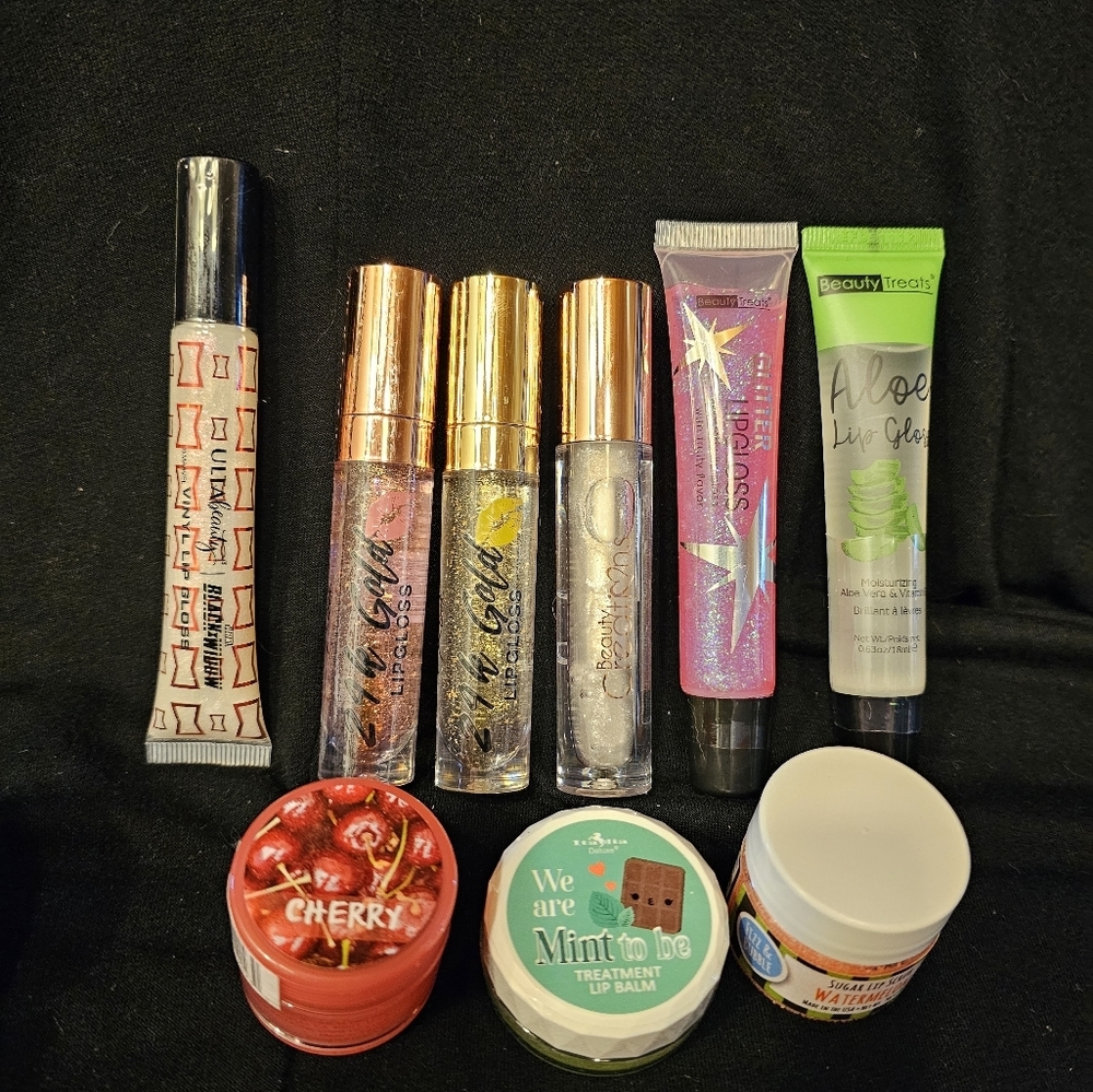 Lot of 9 Lip Products!